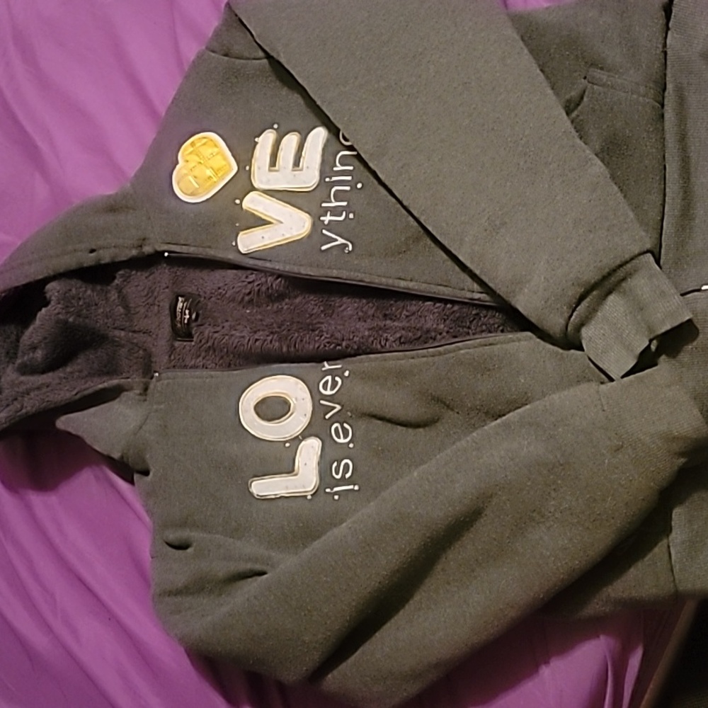 A warm jacket